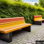 건축사로서의 다문화 건축 사례 - A vibrant multicultural urban park in Berlin during daytime, featuring communal green spaces with di...
